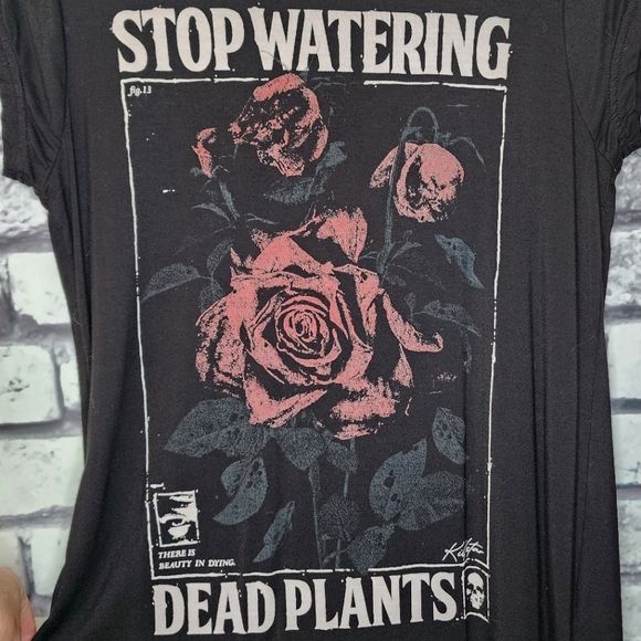 Killstar 'Dead Rose' Sleeveless Tunic - XS - Picture 3 of 4